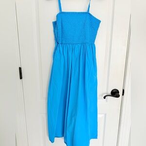 SOLD - Old Navy Aqua Blue Strapless Dress